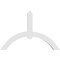 Ekena Millwork Archdale Architectural Grade PVC Gable Bracket, 48"W x 32"H x 4"D x 4"F, 16/12 Pitch GBP048X32X0404ARC00 - alternate 3